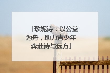 珍妮诗：以公益为舟，助力青少年奔赴诗与远方