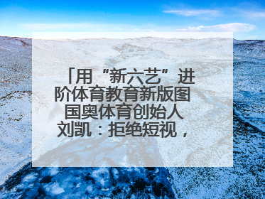 用“新六艺”进阶体育教育新版图 国奥体育创始人刘凯：拒绝短视，用长期思维领跑体育产业细分赛道