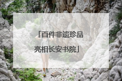 百件非遗珍品亮相长安书院