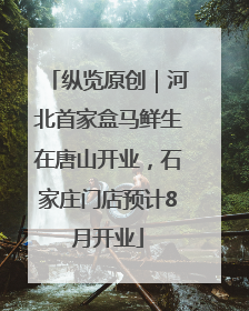 纵览原创｜河北首家盒马鲜生在唐山开业，石家庄门店预计8月开业