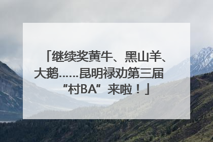 继续奖黄牛、黑山羊、大鹅……昆明禄劝第三届“村BA”来啦！