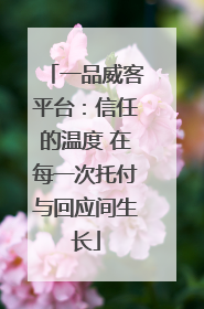 一品威客平台：信任的温度 在每一次托付与回应间生长