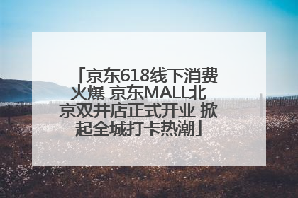 京东618线下消费火爆 京东MALL北京双井店正式开业 掀起全城打卡热潮