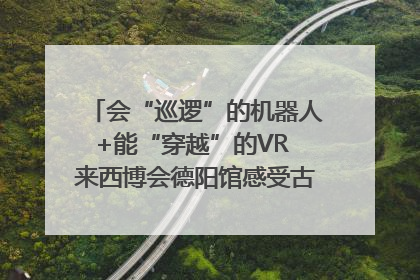 会“巡逻”的机器人+能“穿越”的VR 来西博会德阳馆感受古蜀文明与现代智造的时空对话｜西博视界