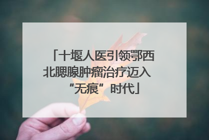 十堰人医引领鄂西北腮腺肿瘤治疗迈入“无痕”时代