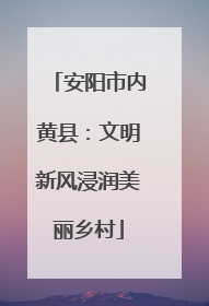 安阳市内黄县：文明新风浸润美丽乡村