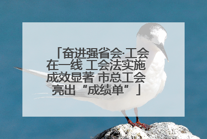 奋进强省会·工会在一线 工会法实施成效显著 市总工会亮出“成绩单”