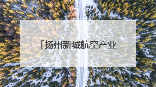 扬州新城航空产业“乘势而飞”，“211”目标3到5年内实现令人憧憬