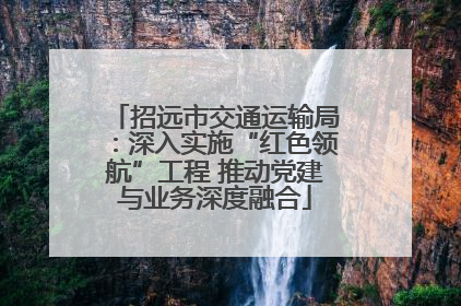 招远市交通运输局：深入实施“红色领航”工程 推动党建与业务深度融合
