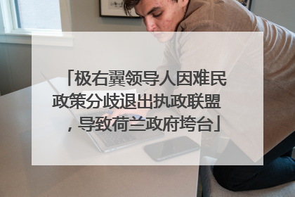 极右翼领导人因难民政策分歧退出执政联盟，导致荷兰政府垮台