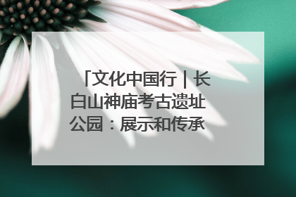 文化中国行｜长白山神庙考古遗址公园：展示和传承多民族文化交融