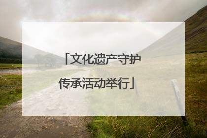 文化遗产守护传承活动举行