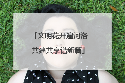 文明花开遍河洛 共建共享谱新篇