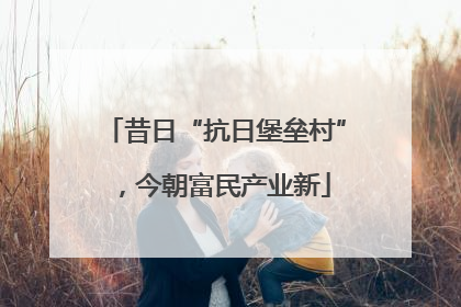 昔日“抗日堡垒村”，今朝富民产业新