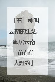 有一种叫云南的生活·旅居云南｜菌有信 人赴约