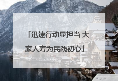 迅速行动显担当 大家人寿为民践初心