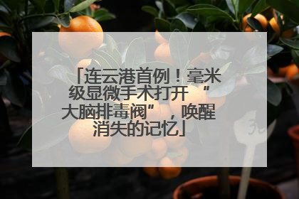 连云港首例！毫米级显微手术打开 “大脑排毒阀”，唤醒消失的记忆