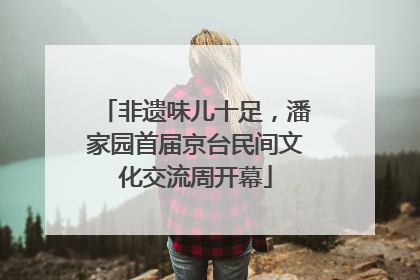 非遗味儿十足，潘家园首届京台民间文化交流周开幕