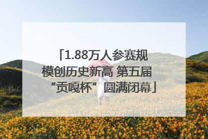 1.88万人参赛规模创历史新高 第五届“贡嘎杯”圆满闭幕