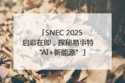 SNEC 2025启幕在即，探秘易事特“AI+新能源”